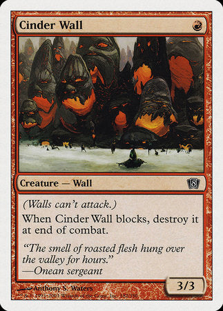Cinder Wall [Eighth Edition] | Black Swamp Games