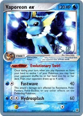 Vaporeon ex (110/113) (Eeveelutions - Jimmy Ballard) [World Championships 2006] | Black Swamp Games