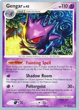 Gengar LV.43 (18/100) (Queengar - Jason Martinez) [World Championships 2009] | Black Swamp Games