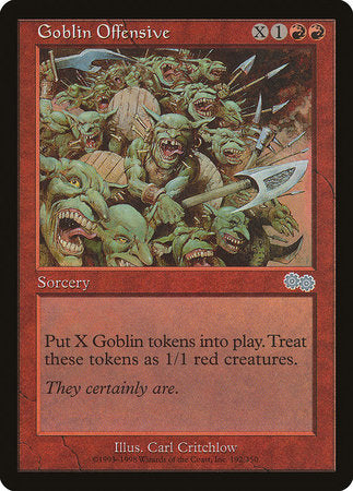 Goblin Offensive [Urza's Saga] | Black Swamp Games