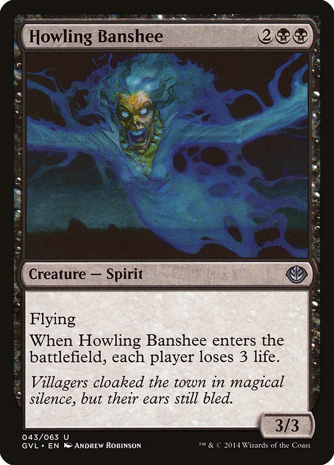 Howling Banshee (Garruk vs. Liliana) [Duel Decks Anthology] | Black Swamp Games