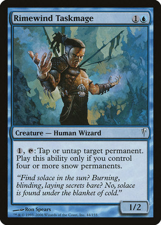 Rimewind Taskmage [Coldsnap] | Black Swamp Games