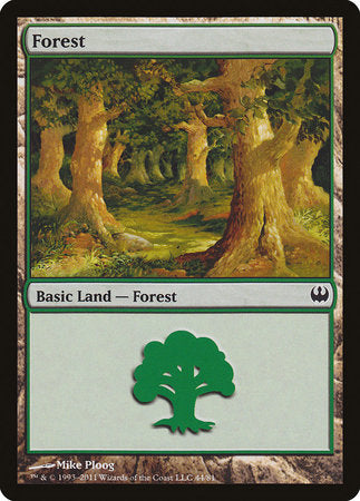 Forest (44) [Duel Decks: Knights vs. Dragons] | Black Swamp Games