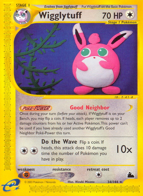 Wigglytuff (34/144) [Skyridge] | Black Swamp Games