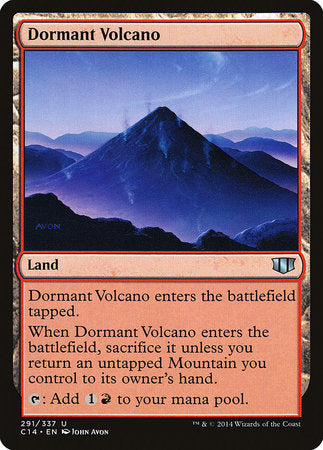 Dormant Volcano [Commander 2014] | Black Swamp Games