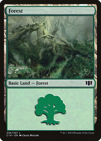 Forest (336) [Commander 2014] | Black Swamp Games