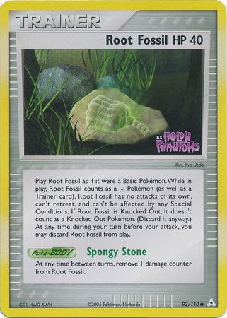 Root Fossil (93/110) (Stamped) [EX: Holon Phantoms] | Black Swamp Games