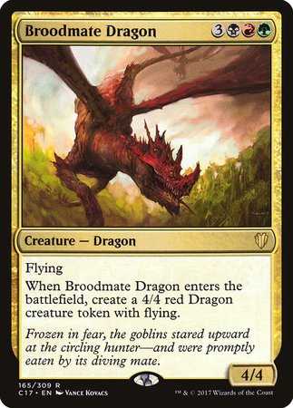 Broodmate Dragon [Commander 2017] | Black Swamp Games
