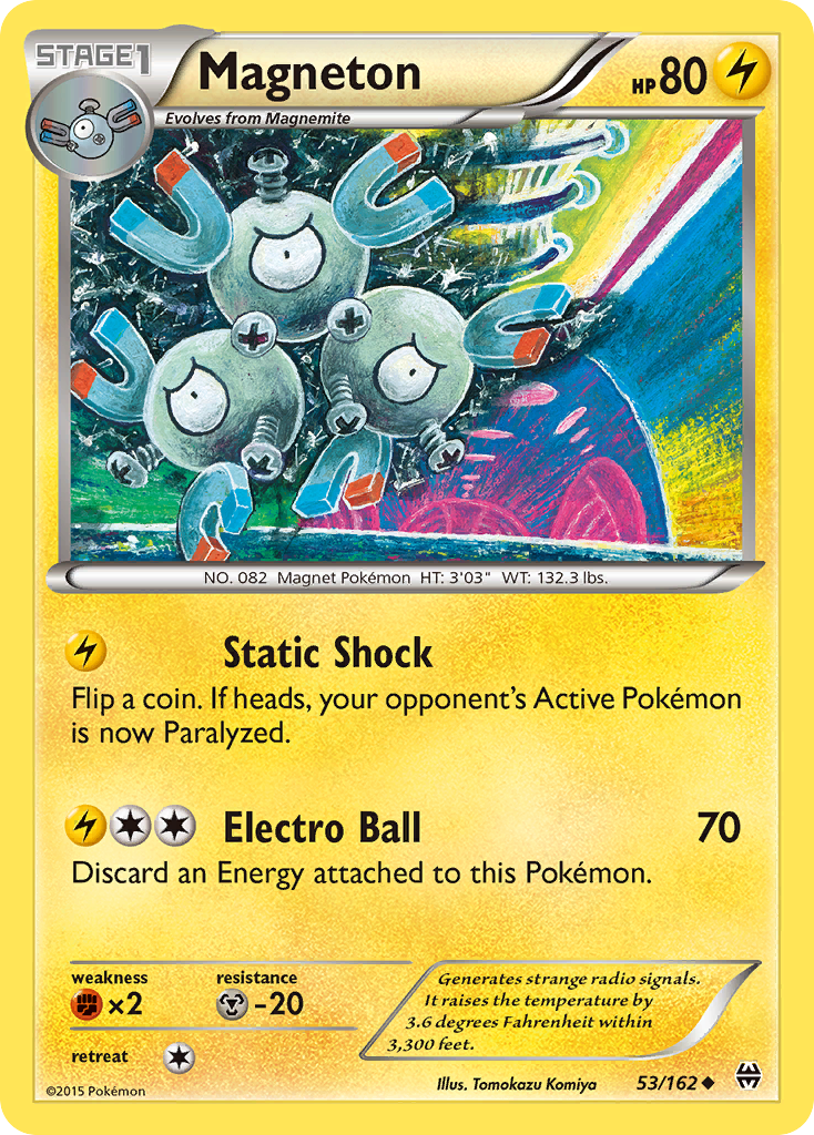 Magneton (53/162) [XY: BREAKthrough] | Black Swamp Games