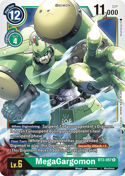 MegaGargomon [BT3-057] [Release Special Booster Ver.1.5] | Black Swamp Games