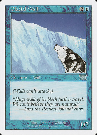 Glacial Wall [Classic Sixth Edition] | Black Swamp Games