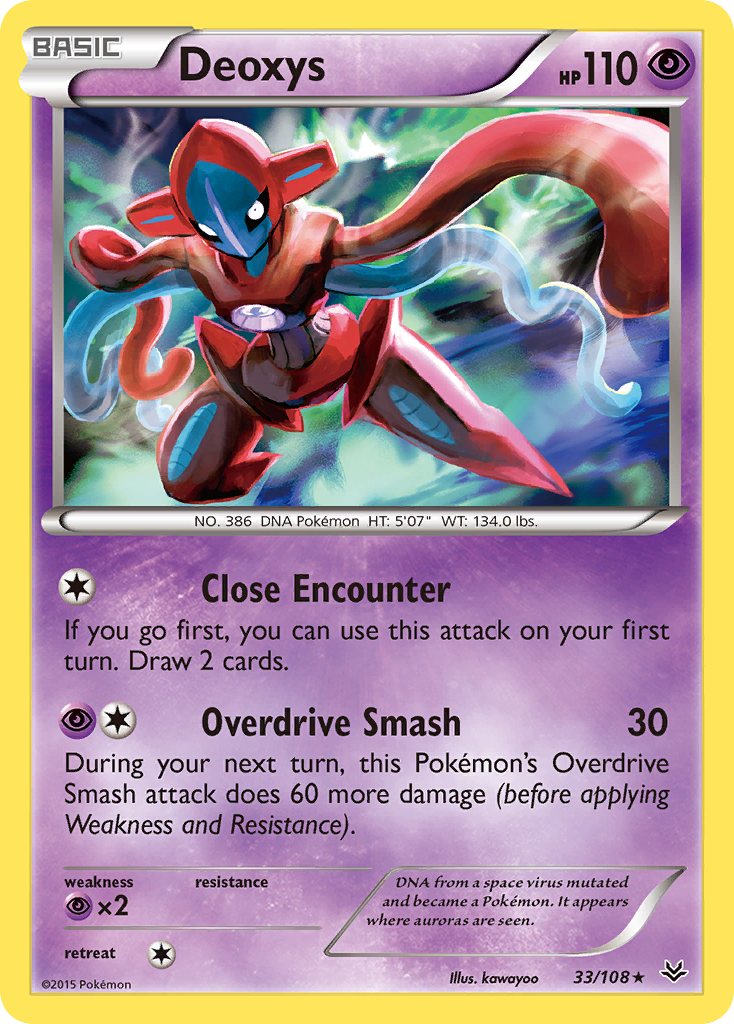 Deoxys (33/108) [XY: Roaring Skies] | Black Swamp Games