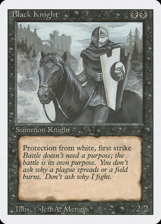 Black Knight [Revised Edition] | Black Swamp Games