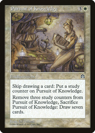 Pursuit of Knowledge [Stronghold] | Black Swamp Games
