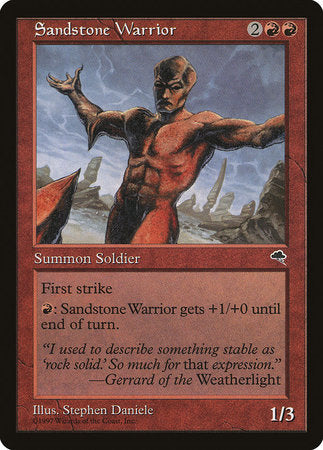 Sandstone Warrior [Tempest] | Black Swamp Games