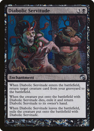 Diabolic Servitude [Premium Deck Series: Graveborn] | Black Swamp Games