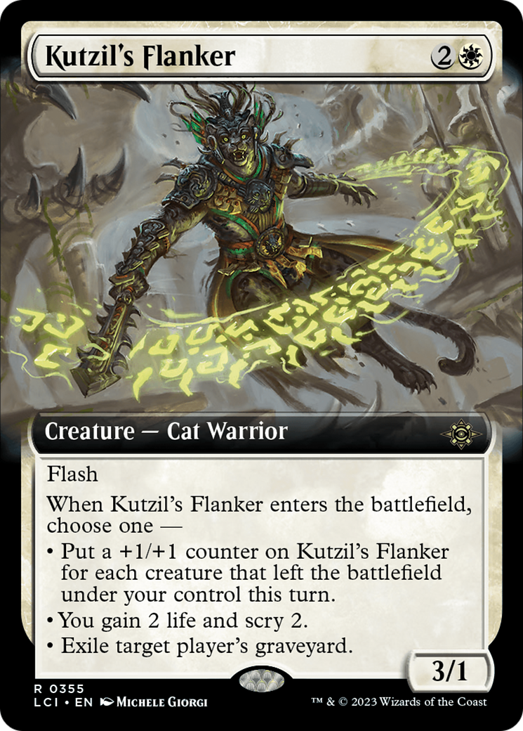 Kutzil's Flanker (Extended Art) [The Lost Caverns of Ixalan] | Black Swamp Games