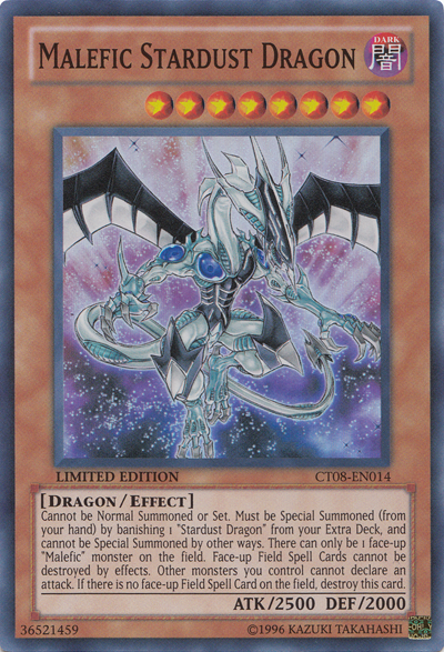 Malefic Stardust Dragon [CT08-EN014] Super Rare | Black Swamp Games