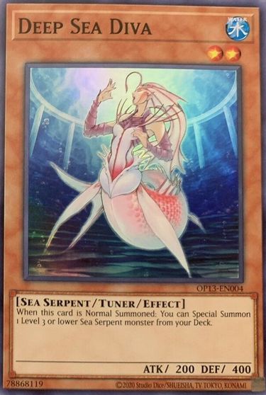 Deep Sea Diva [OP13-EN004] Super Rare | Black Swamp Games