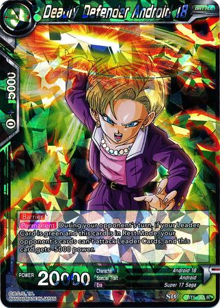 Deadly Defender Android 18 (BT5-065) [Miraculous Revival] | Black Swamp Games