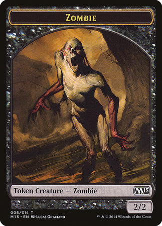 Zombie Token [Magic 2015 Tokens] | Black Swamp Games