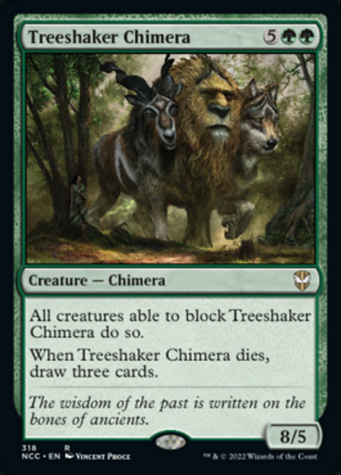 Treeshaker Chimera [Streets of New Capenna Commander] | Black Swamp Games