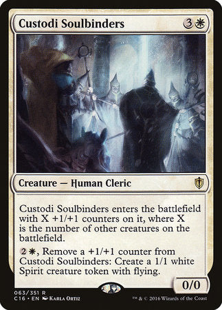 Custodi Soulbinders [Commander 2016] | Black Swamp Games