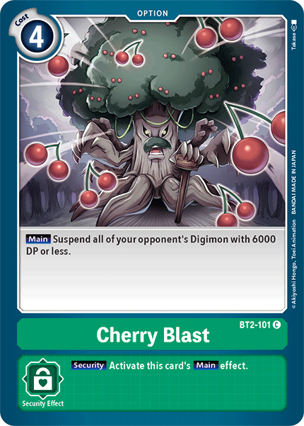Cherry Blast [BT2-101] [Release Special Booster Ver.1.5] | Black Swamp Games