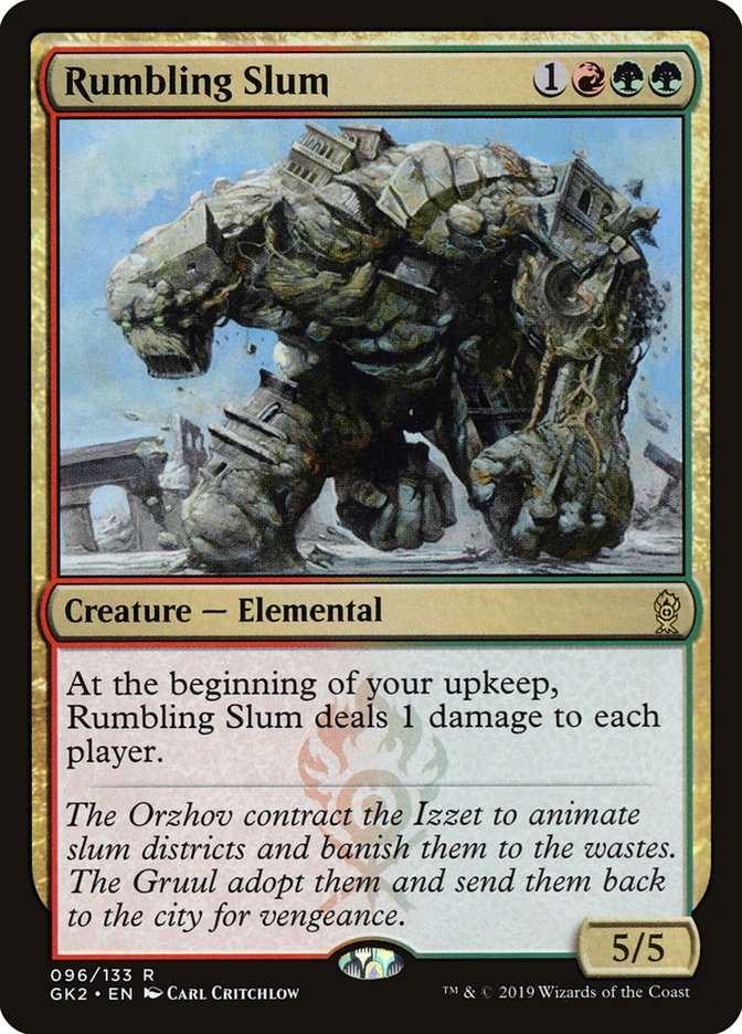 Rumbling Slum [Ravnica Allegiance Guild Kit] | Black Swamp Games