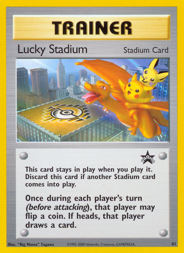 Lucky Stadium (41) [Wizards of the Coast: Black Star Promos] | Black Swamp Games