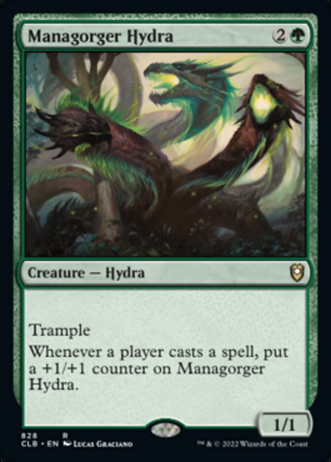 Managorger Hydra [Commander Legends: Battle for Baldur's Gate] | Black Swamp Games