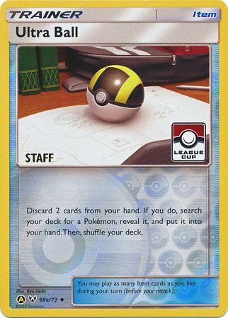 Ultra Ball (68a/73) (League Promo Staff) [Sun & Moon: Shining Legends] | Black Swamp Games