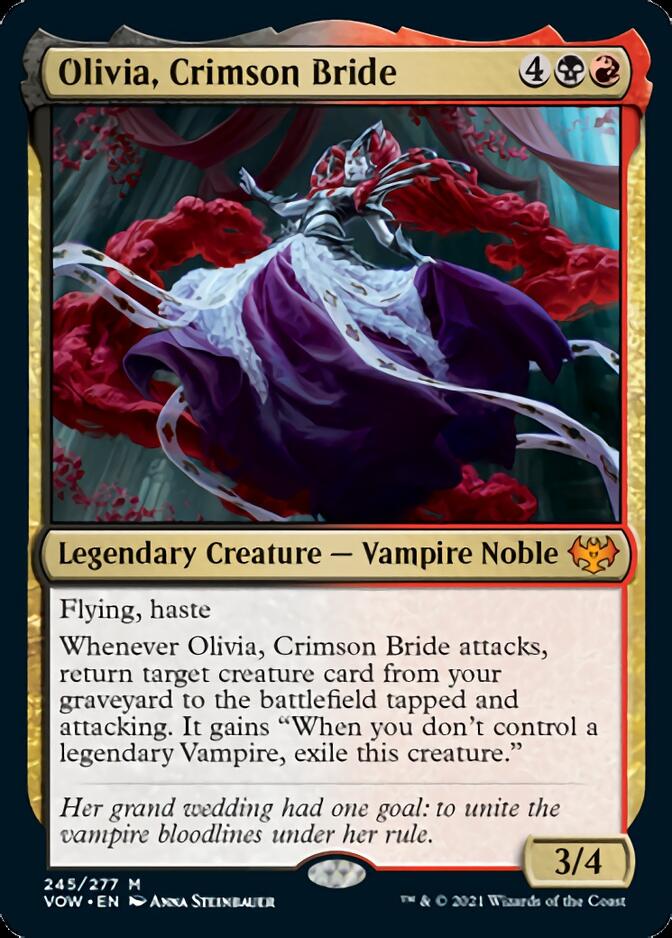 Olivia, Crimson Bride [Innistrad: Crimson Vow] | Black Swamp Games