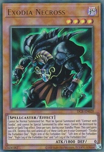 Exodia Necross (25th Anniversary) [DCR-EN020] Ultra Rare | Black Swamp Games