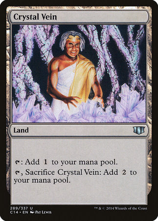 Crystal Vein [Commander 2014] | Black Swamp Games