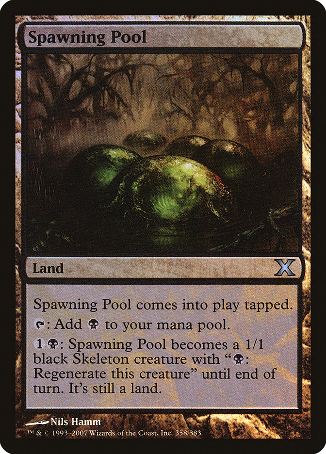 Spawning Pool (Premium Foil) [Tenth Edition] | Black Swamp Games
