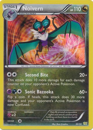 Noivern (30/30) [XY: Trainer Kit - Noivern] | Black Swamp Games