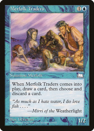 Merfolk Traders [Weatherlight] | Black Swamp Games