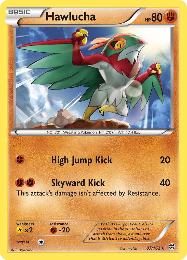 Hawlucha (87/162) [XY: BREAKthrough] | Black Swamp Games