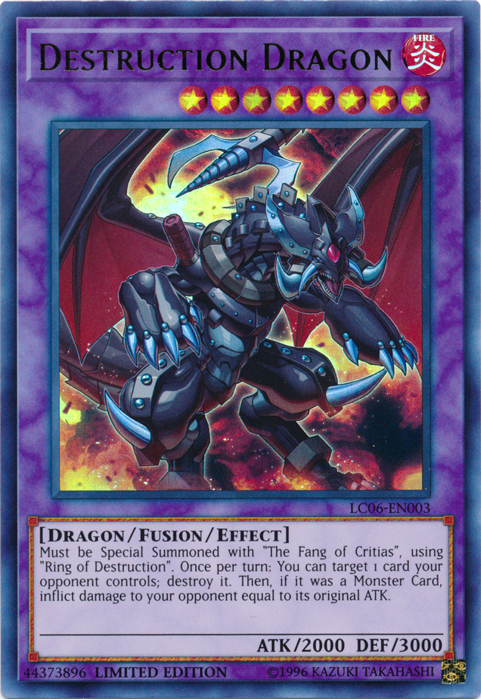 Destruction Dragon - LC06-EN003 [LC06-EN003] Ultra Rare | Black Swamp Games