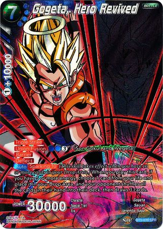 Gogeta, Hero Revived (SPR) (BT5-038) [Miraculous Revival] | Black Swamp Games