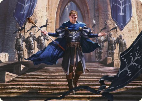 Faramir, Steward of Gondor Art Card [The Lord of the Rings: Tales of Middle-earth Art Series] | Black Swamp Games