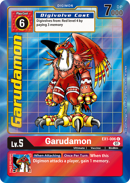 Garudamon [EX1-006] (Alternate Art) [Classic Collection] | Black Swamp Games