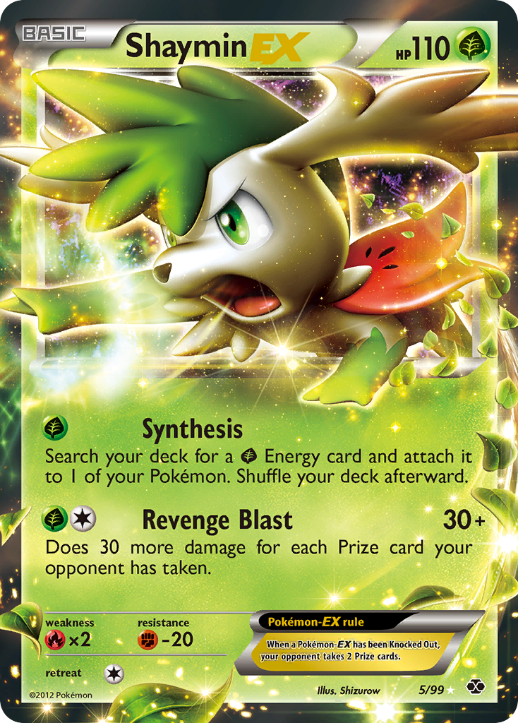 Shaymin EX (5/99) [Black & White: Next Destinies] | Black Swamp Games