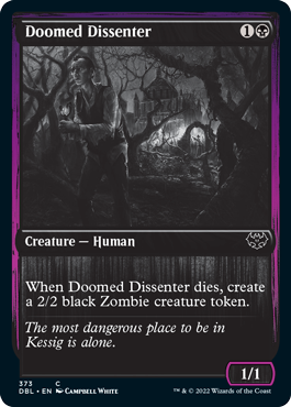 Doomed Dissenter [Innistrad: Double Feature] | Black Swamp Games