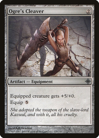 Ogre's Cleaver [Rise of the Eldrazi] | Black Swamp Games