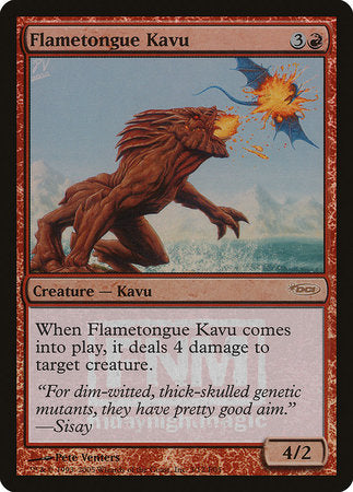 Flametongue Kavu [Friday Night Magic 2005] | Black Swamp Games