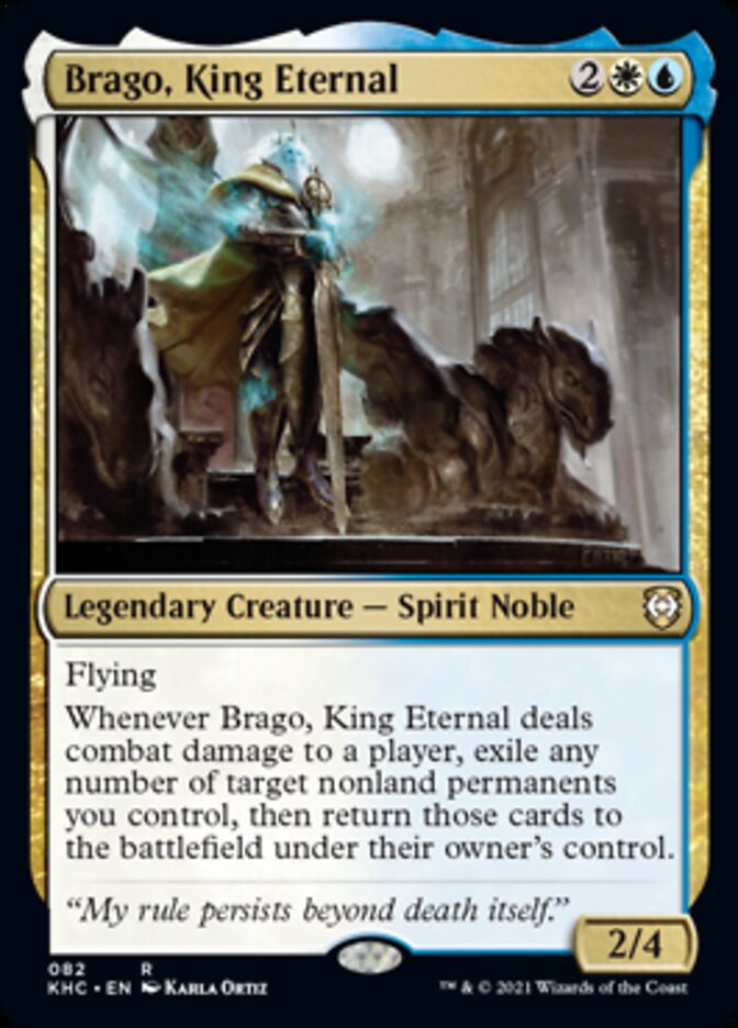 Brago, King Eternal [Kaldheim Commander] | Black Swamp Games