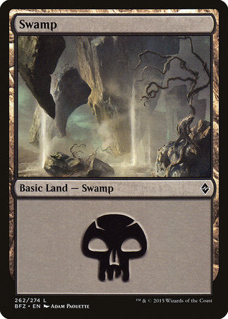 Swamp (262) [Battle for Zendikar] | Black Swamp Games
