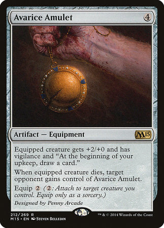 Avarice Amulet [Magic 2015] | Black Swamp Games